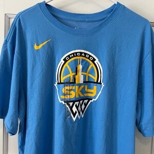 NWT Nike WNBA Chicago Sky Shirt Size XL